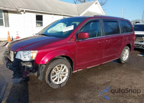 2019 Dodge Grand Caravan Sxt z USA, uszkodzony, nr VIN 2C4RDGCG8KR611903